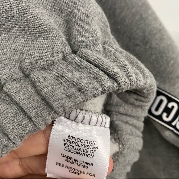 JUICY COUTURE | Heather grey half zip cropped sweater - Picture 12 of 14